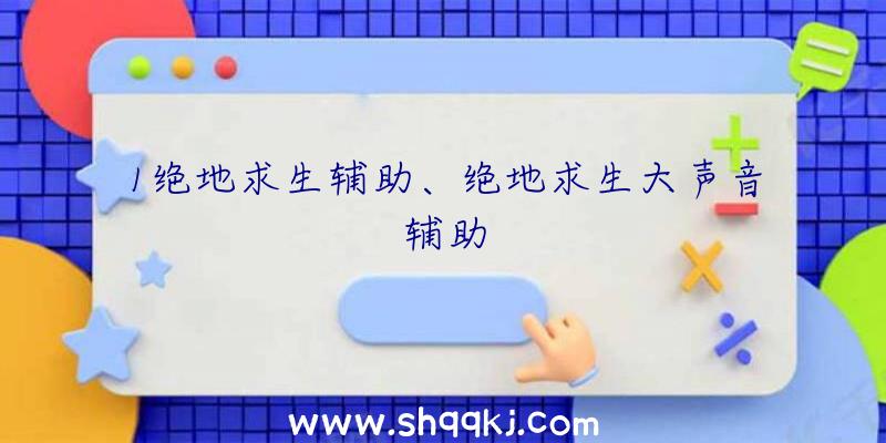 1绝地求生辅助、绝地求生大声音辅助