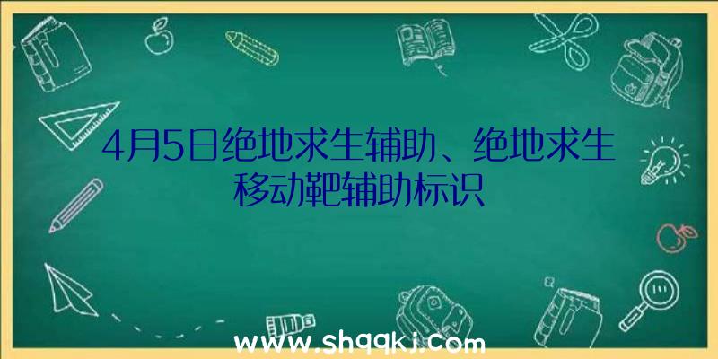 4月5日绝地求生辅助、绝地求生移动靶辅助标识