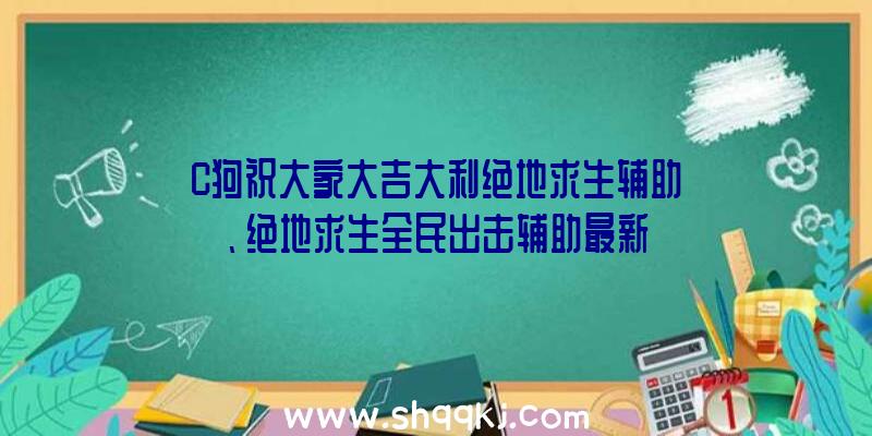 C狗祝大家大吉大利绝地求生辅助、绝地求生全民出击辅助最新