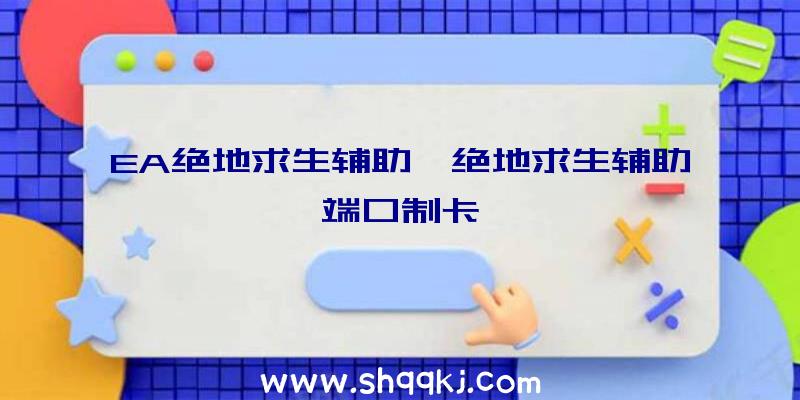 EA绝地求生辅助、绝地求生辅助端口制卡