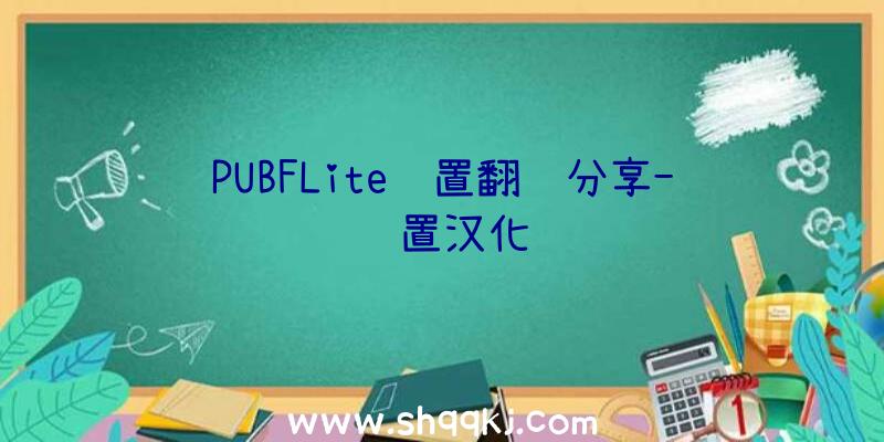 PUBFLite设置翻译分享-设置汉化