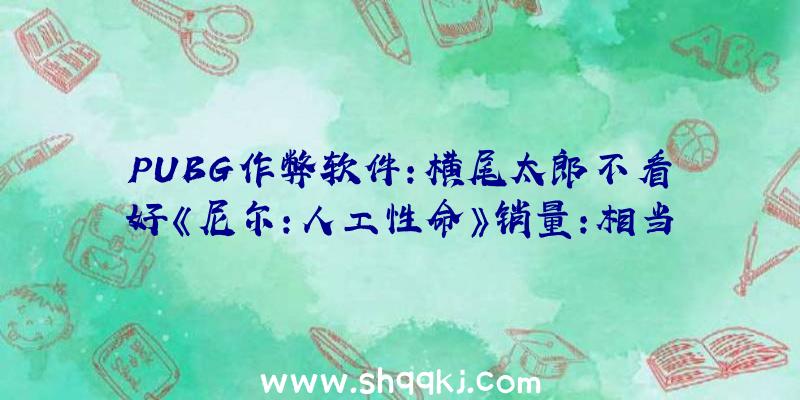 PUBG作弊软件：横尾太郎不看好《尼尔:人工性命》销量:相当多新要素参加