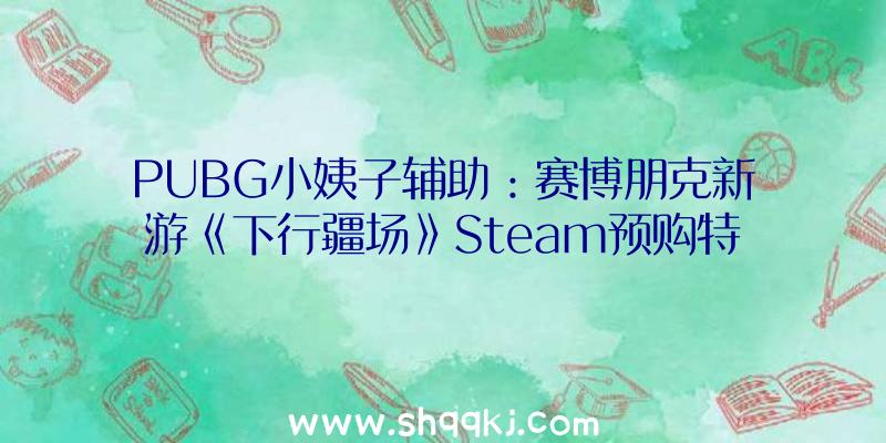 PUBG小姨子辅助：赛博朋克新游《下行疆场》Steam预购特惠133.2元，游戏支撑中文