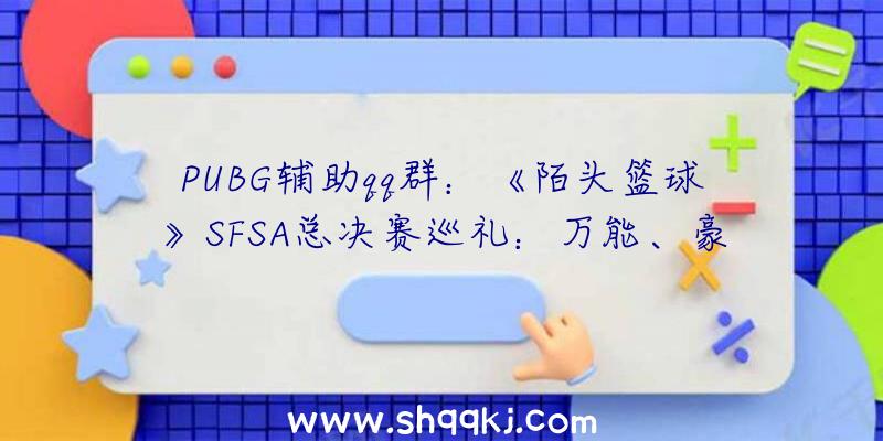 PUBG辅助qq群：《陌头篮球》SFSA总决赛巡礼：万能、豪神、介入等著名选手未能总决赛