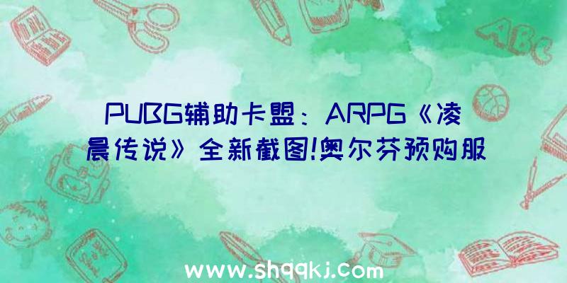 PUBG辅助卡盟：ARPG《凌晨传说》全新截图!奥尔芬预购服装“净咎之铠”以及希侬预购服装“高尚灰烬”地下