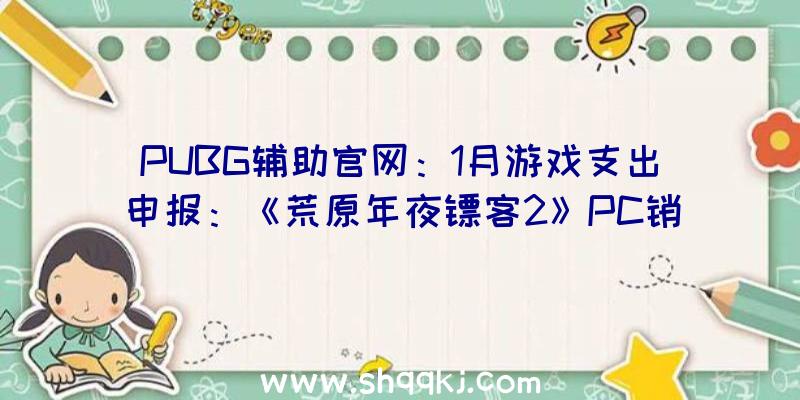 PUBG辅助官网：1月游戏支出申报：《荒原年夜镖客2》PC销量达汗青最高程度！是主机的3倍