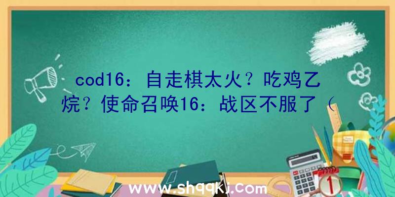 cod16：自走棋太火？吃鸡乙烷？使命召唤16：战区不服了（这一玩儿永久免费,香港通行证收费标准的《使命召唤16:战区》