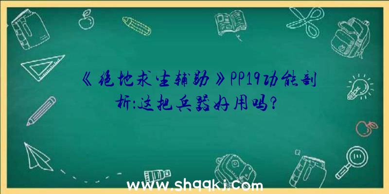 《绝地求生辅助》PP19功能剖析：这把兵器好用吗？