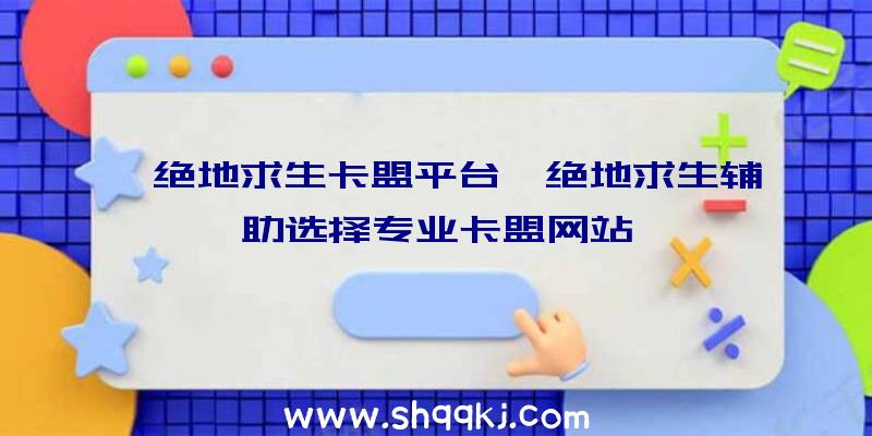 「绝地求生卡盟平台」绝地求生辅助选择专业卡盟网站