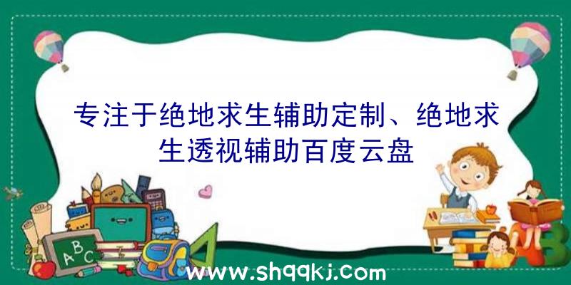 专注于绝地求生辅助定制、绝地求生透视辅助百度云盘