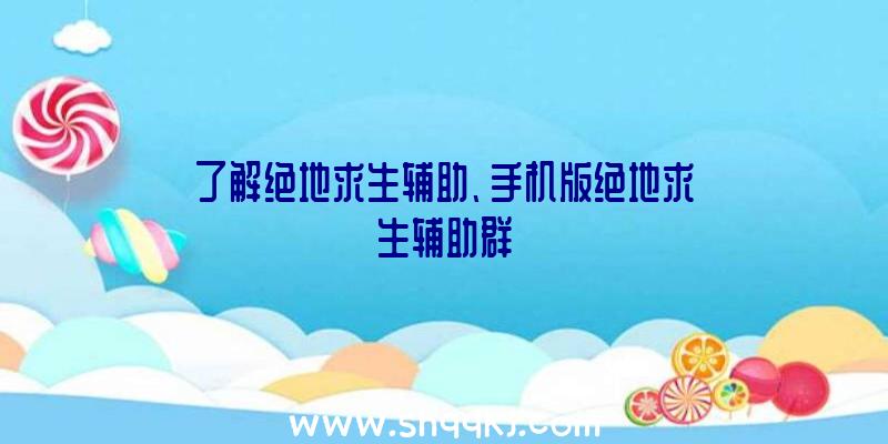 了解绝地求生辅助、手机版绝地求生辅助群