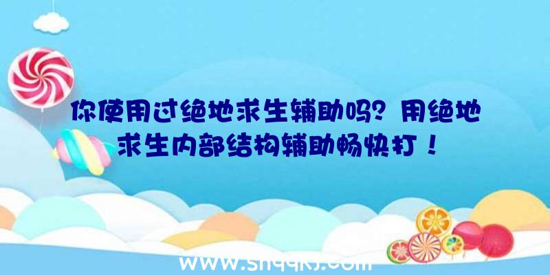 你使用过绝地求生辅助吗？用绝地求生内部结构辅助畅快打！