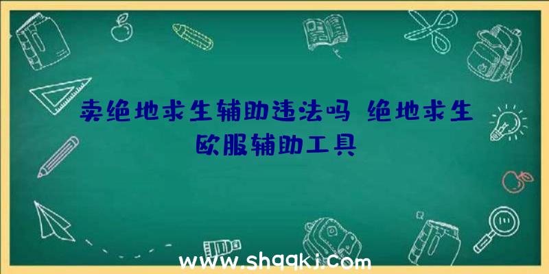 卖绝地求生辅助违法吗、绝地求生欧服辅助工具