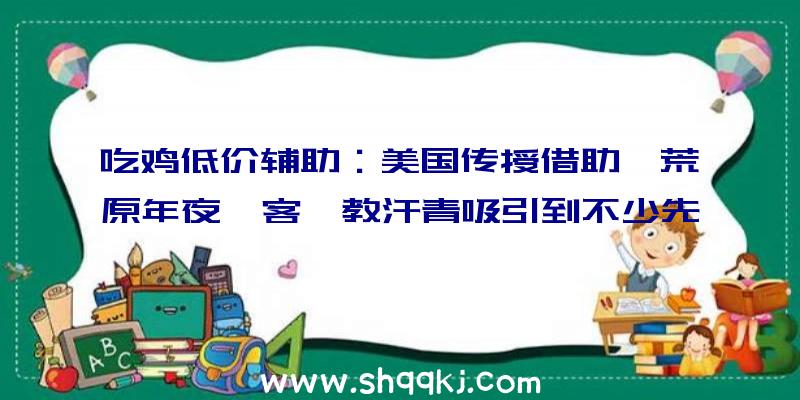 吃鸡低价辅助：美国传授借助《荒原年夜镖客》教汗青吸引到不少先生探究游戏面前的真实