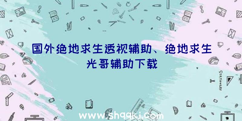 国外绝地求生透视辅助、绝地求生光哥辅助下载