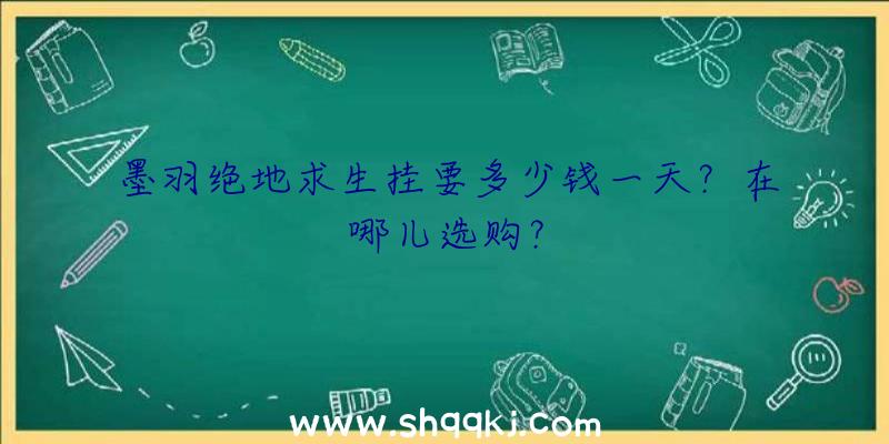 墨羽绝地求生挂要多少钱一天？在哪儿选购？