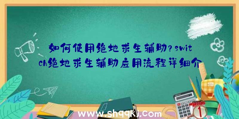 如何使用绝地求生辅助？switch绝地求生辅助应用流程详细介绍