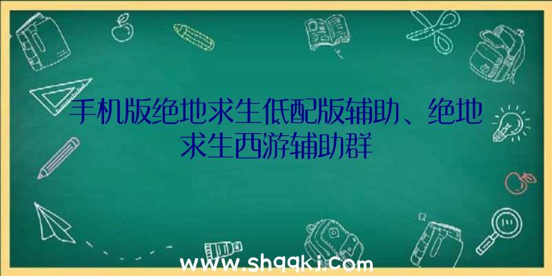 手机版绝地求生低配版辅助、绝地求生西游辅助群