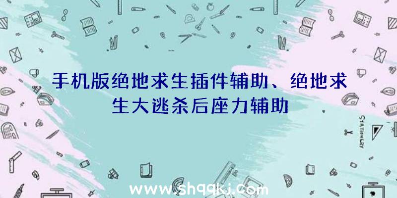 手机版绝地求生插件辅助、绝地求生大逃杀后座力辅助