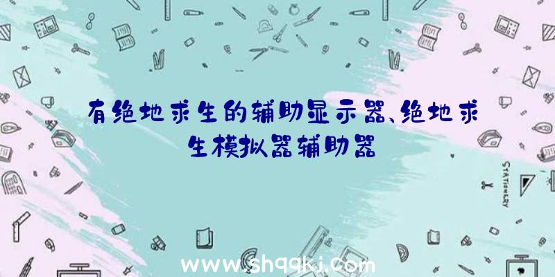 有绝地求生的辅助显示器、绝地求生模拟器辅助器