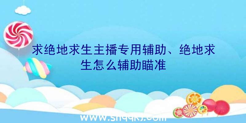 求绝地求生主播专用辅助、绝地求生怎么辅助瞄准