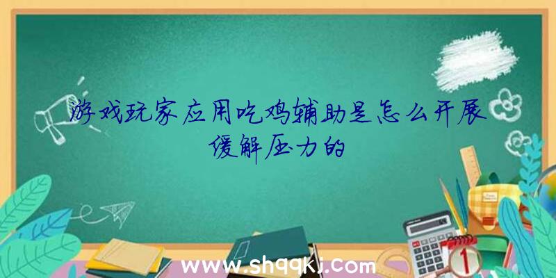 游戏玩家应用吃鸡辅助是怎么开展缓解压力的