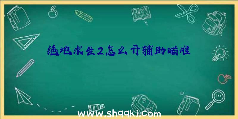 绝地求生2怎么开辅助瞄准