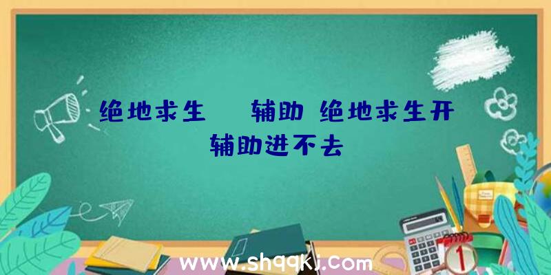 绝地求生bgm辅助、绝地求生开辅助进不去