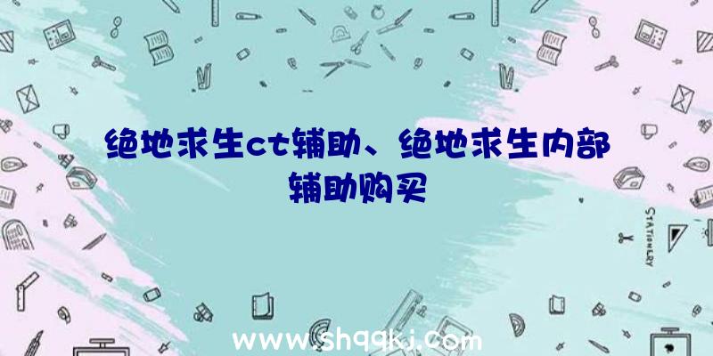 绝地求生ct辅助、绝地求生内部辅助购买