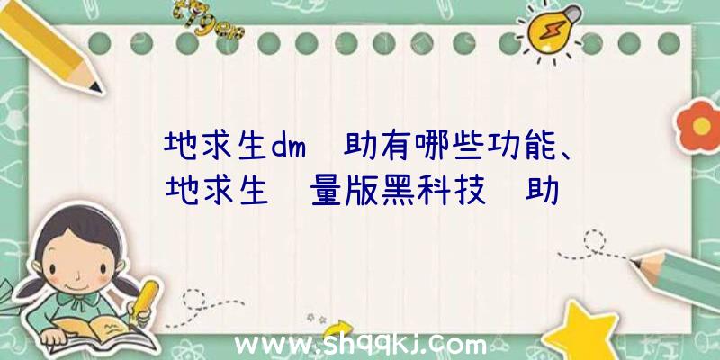 绝地求生dm辅助有哪些功能、绝地求生轻量版黑科技辅助