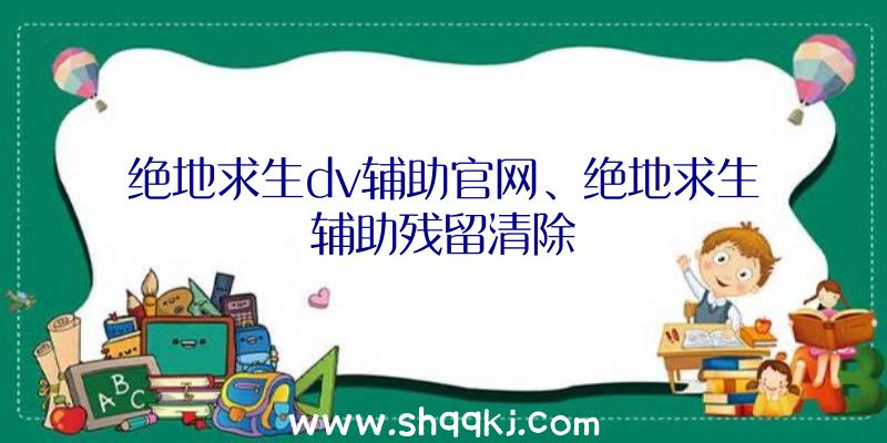 绝地求生dv辅助官网、绝地求生辅助残留清除