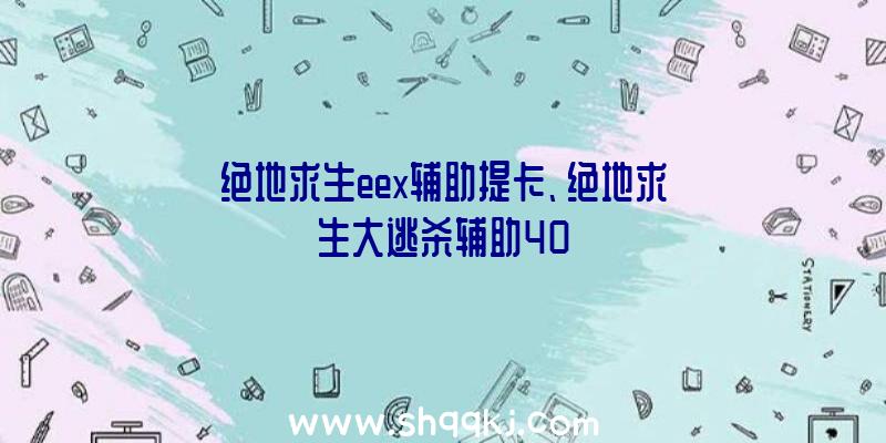 绝地求生eex辅助提卡、绝地求生大逃杀辅助40