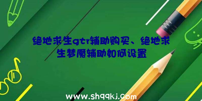 绝地求生gtr辅助购买、绝地求生梦魇辅助如何设置