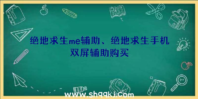 绝地求生me辅助、绝地求生手机双屏辅助购买