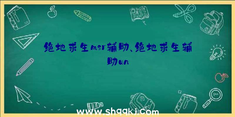 绝地求生msr辅助、绝地求生辅助un