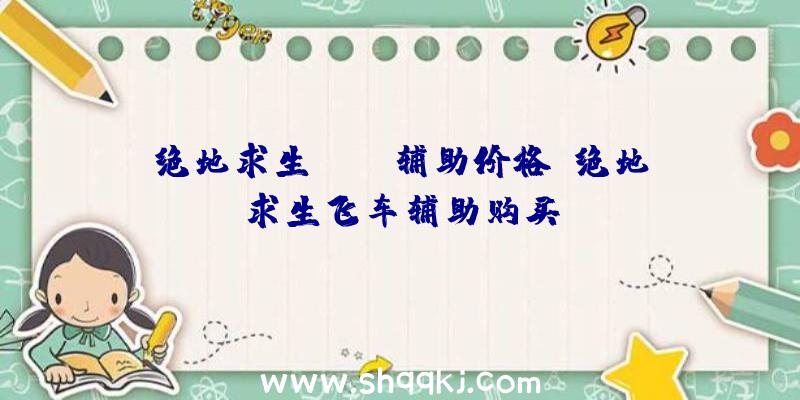 绝地求生pubg辅助价格、绝地求生飞车辅助购买