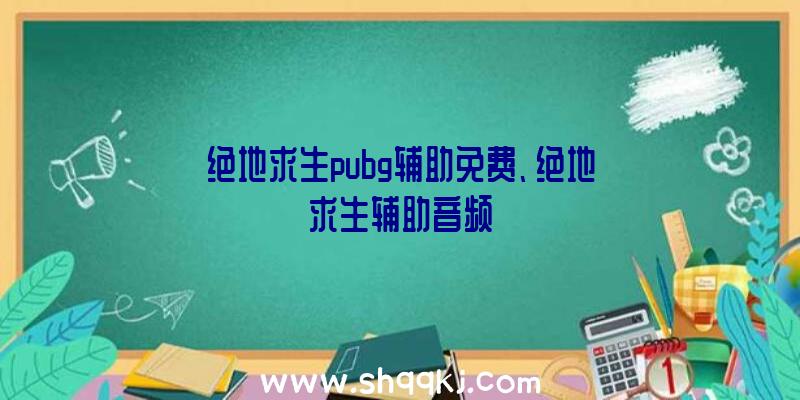 绝地求生pubg辅助免费、绝地求生辅助音频