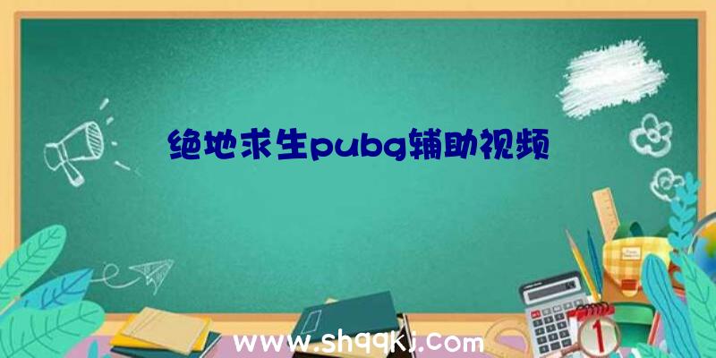 绝地求生pubg辅助视频