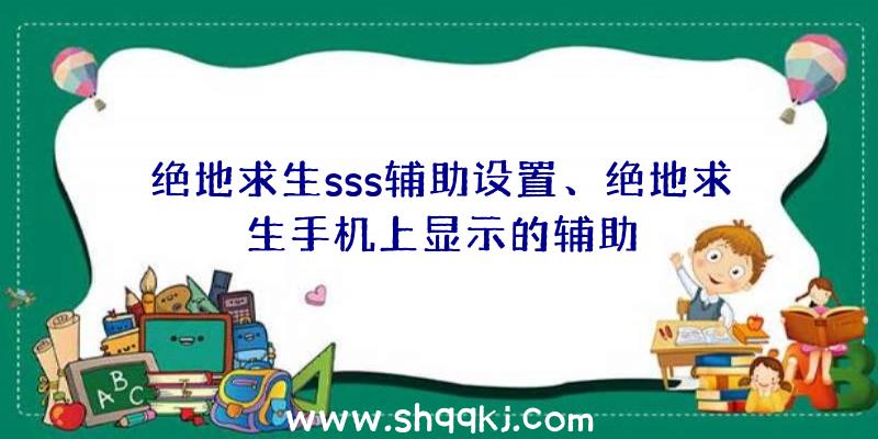 绝地求生sss辅助设置、绝地求生手机上显示的辅助