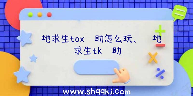 绝地求生tox辅助怎么玩、绝地求生tk辅助