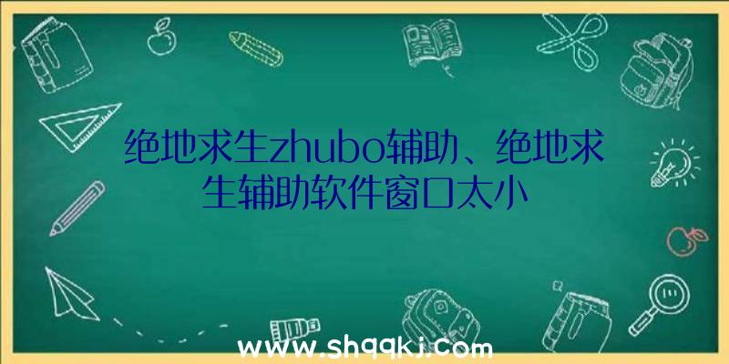 绝地求生zhubo辅助、绝地求生辅助软件窗口太小