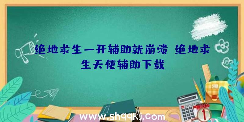 绝地求生一开辅助就崩溃、绝地求生天使辅助下载