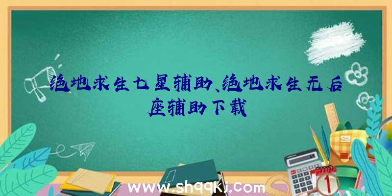 绝地求生七星辅助、绝地求生无后座辅助下载