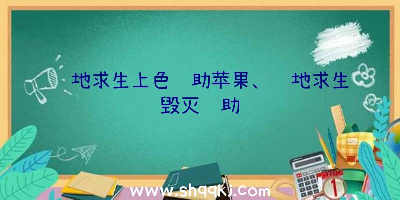 绝地求生上色辅助苹果、绝地求生毁灭辅助