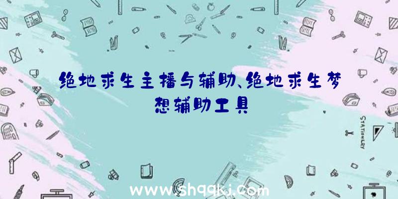 绝地求生主播与辅助、绝地求生梦想辅助工具