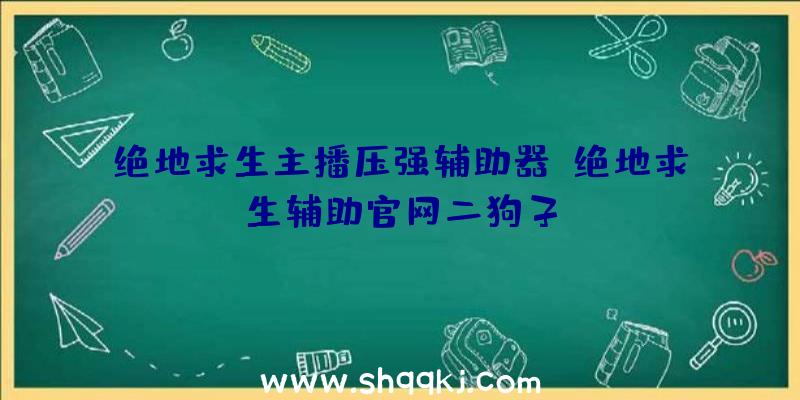 绝地求生主播压强辅助器、绝地求生辅助官网二狗子