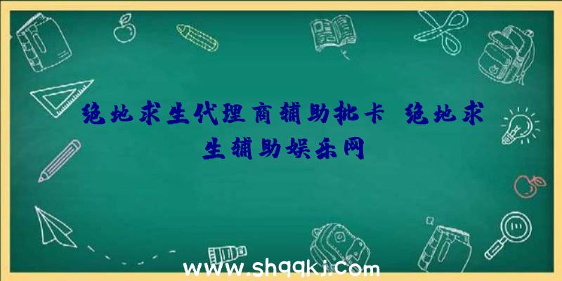 绝地求生代理商辅助批卡、绝地求生辅助娱乐网