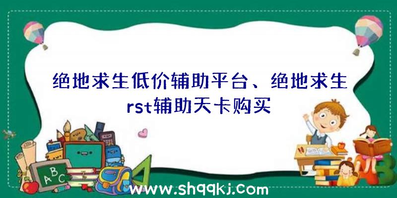 绝地求生低价辅助平台、绝地求生rst辅助天卡购买