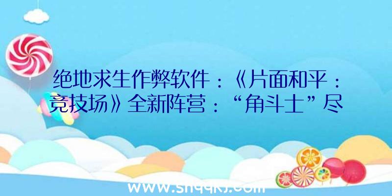 绝地求生作弊软件：《片面和平：竞技场》全新阵营：“角斗士”尽显单兵之王风度