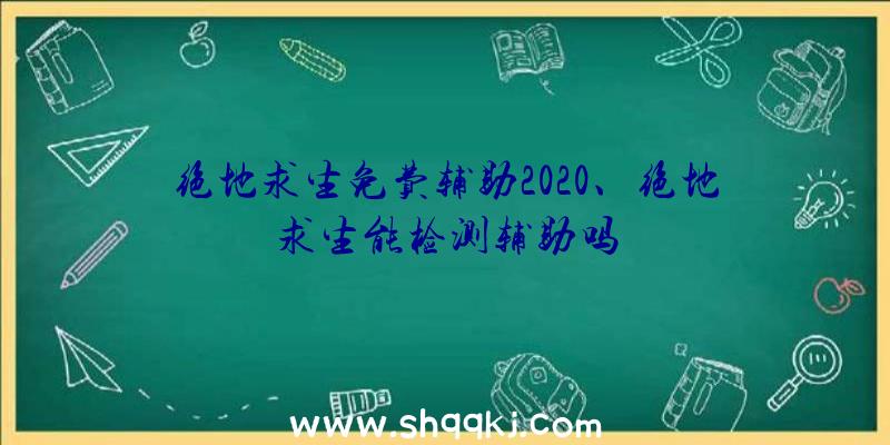 绝地求生免费辅助2020、绝地求生能检测辅助吗